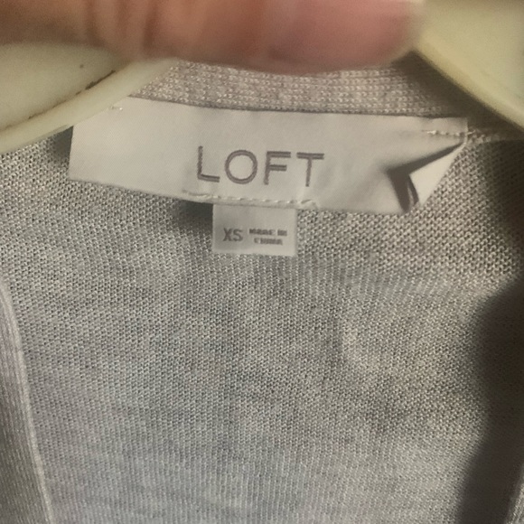 Loft long sleeve, 2 pocket, wool blend sweater - Picture 3 of 6